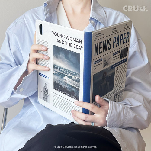 创意报纸风iPad保护套ins风