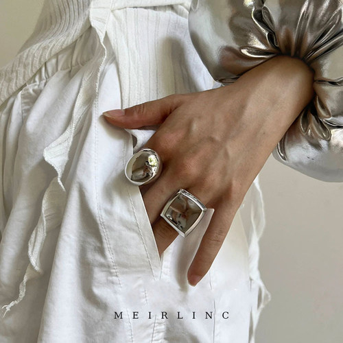 MEIRLINC 原创小众独特高级感法式复古风设计新款夸张中性ins个性