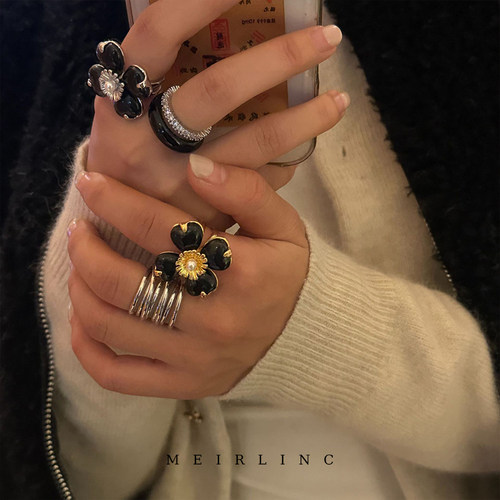 MEIRLINC 欧美重工中古vintage小众独特高级感复古风设计新款ins