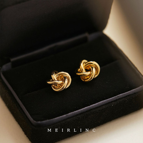 MEIRLINC 缠绕 创意简约欧美复古ins小众设计时髦高级感气质百搭