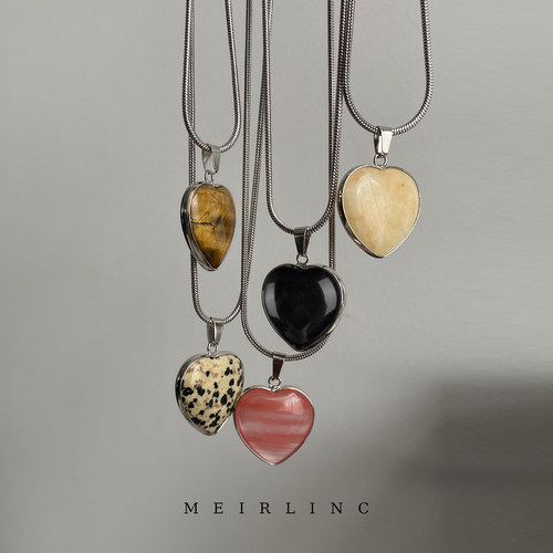 MEIRLINC 简约复古时髦老钱风欧美花小众设计高级感瓷情侣百搭ins