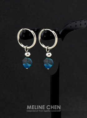 MELINE CHEN 蓝色梦境 创意小众设计高级感国潮ins嘻哈个性男女