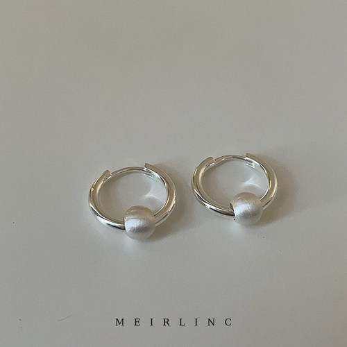 MEIRLINC简约复古时髦老钱风欧美创意小众设计高级感情侣百搭ins