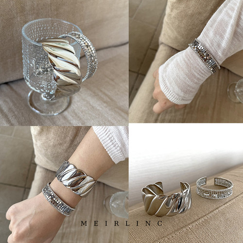 MEIRLINC 时髦老钱中古风vintage欧美小众设计高级感情侣百搭ins