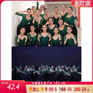 古典舞舞蹈身韵纱衣练功服飘逸女艺术艺考生基训班服民族民间演出