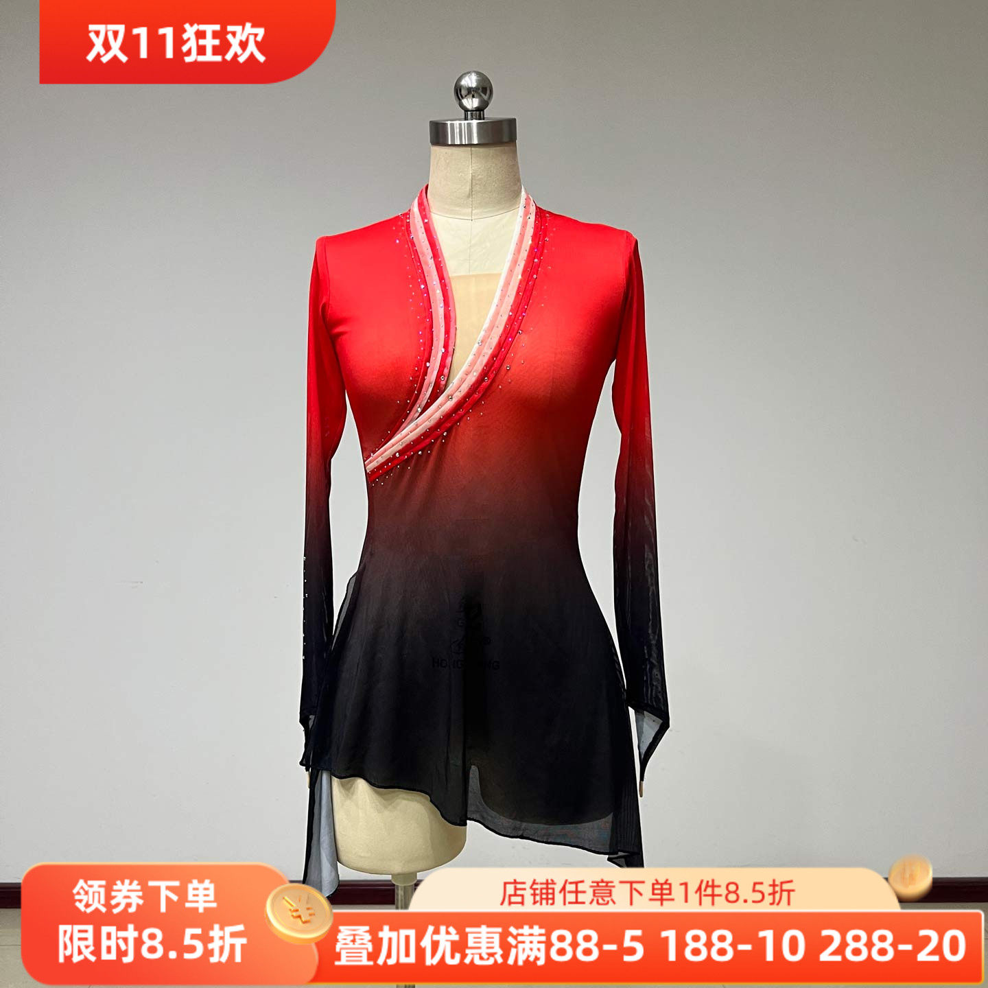 舞研依库古典舞身韵舞蹈纱衣班服