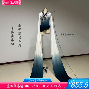 舞研依库古典舞水袖 舞蹈服水墨民族民间舞集训班服演出女练功服