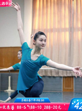 2024新款古典舞蹈服女飘逸身韵舞蹈纱衣练功服中国舞舞衣集训演出