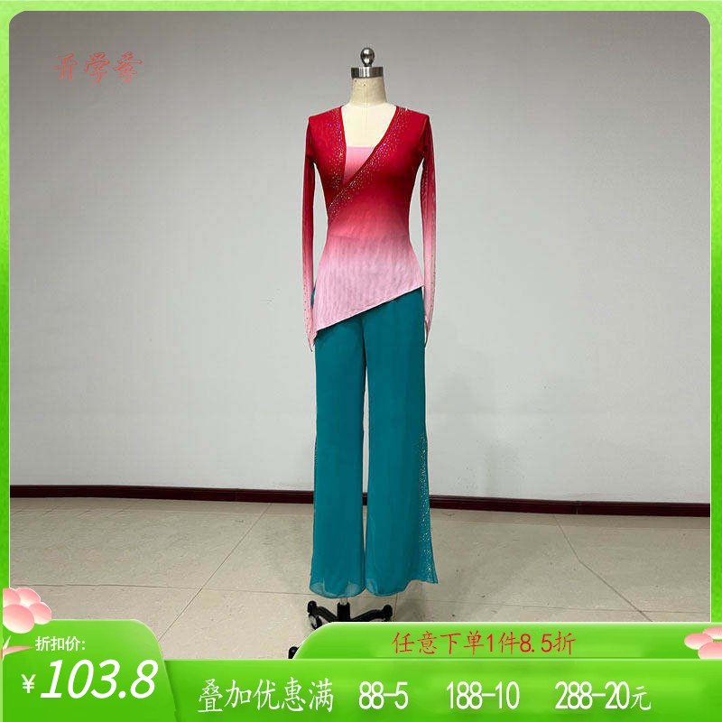 桃李杯胶州纱衣舞蹈服