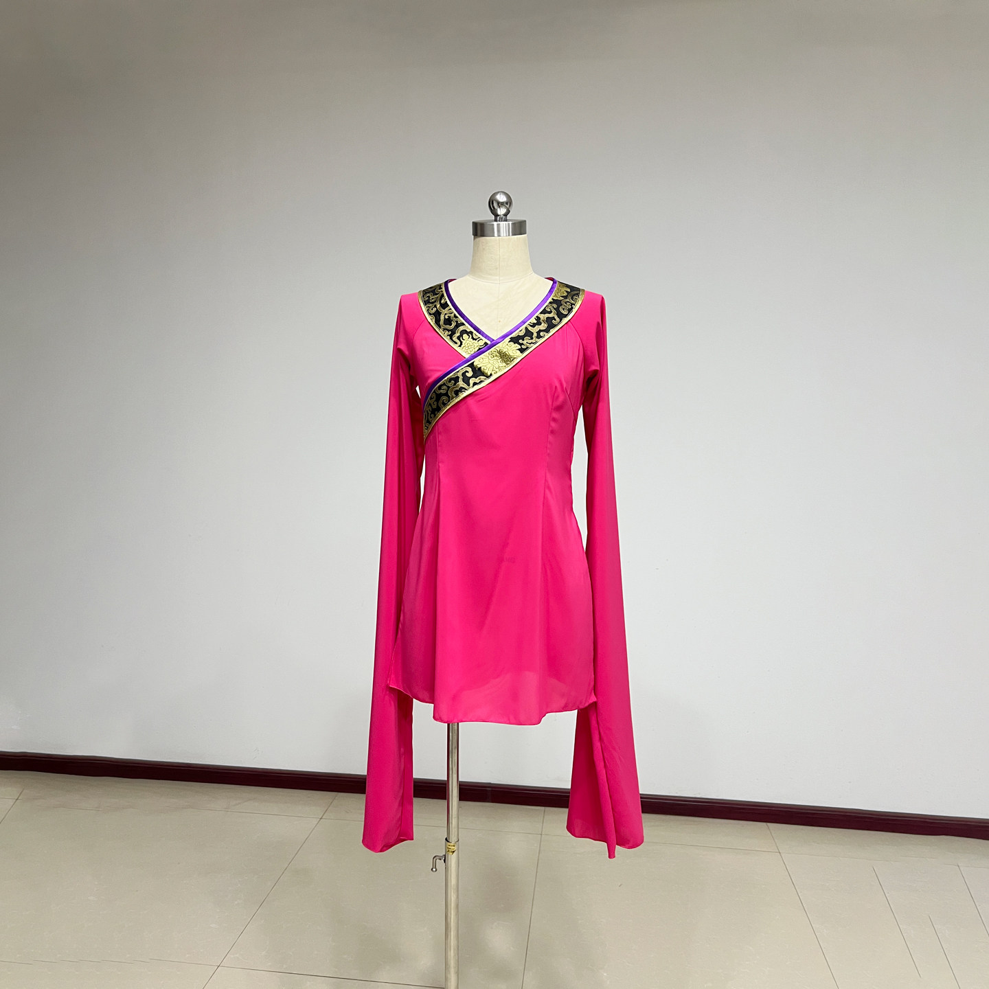 舞研艺库北舞汉唐舞蹈服装女纱衣
