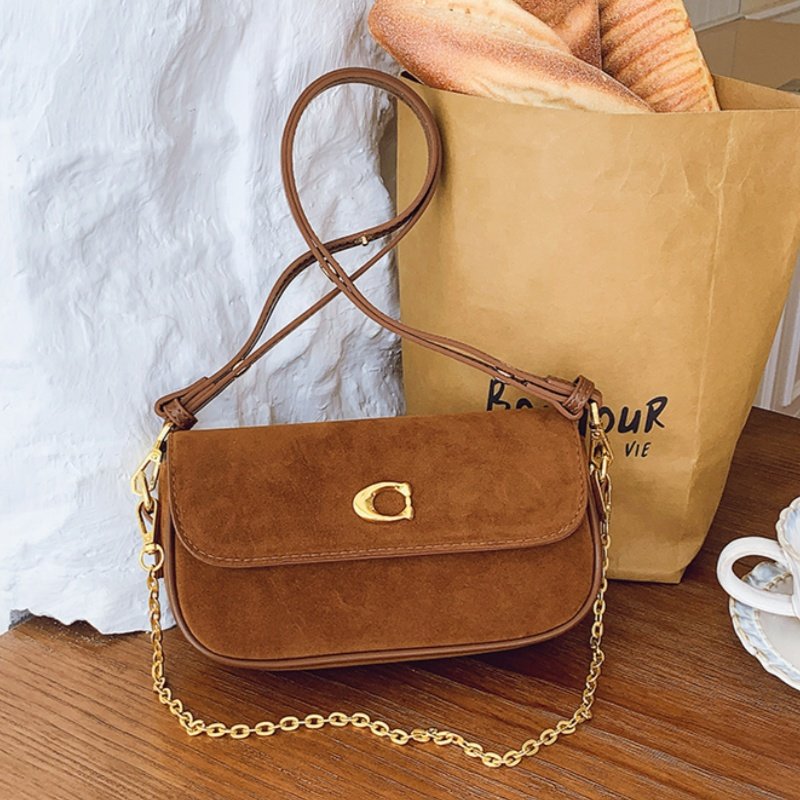 高级感小众包包女2025新款秋冬复古百搭斜挎包爆款通勤单肩腋下包,箱包皮具/热销女包/男包,小方包,淘宝优惠券,粉丝福利购,淘宝优惠卷