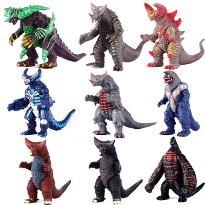 安全软胶怪兽儿童玩具