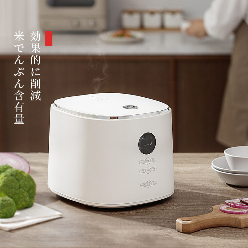 日本倾厨电饭煲3L家用小型多功能电饭锅陶瓷釉内胆1-2人智能饭煲