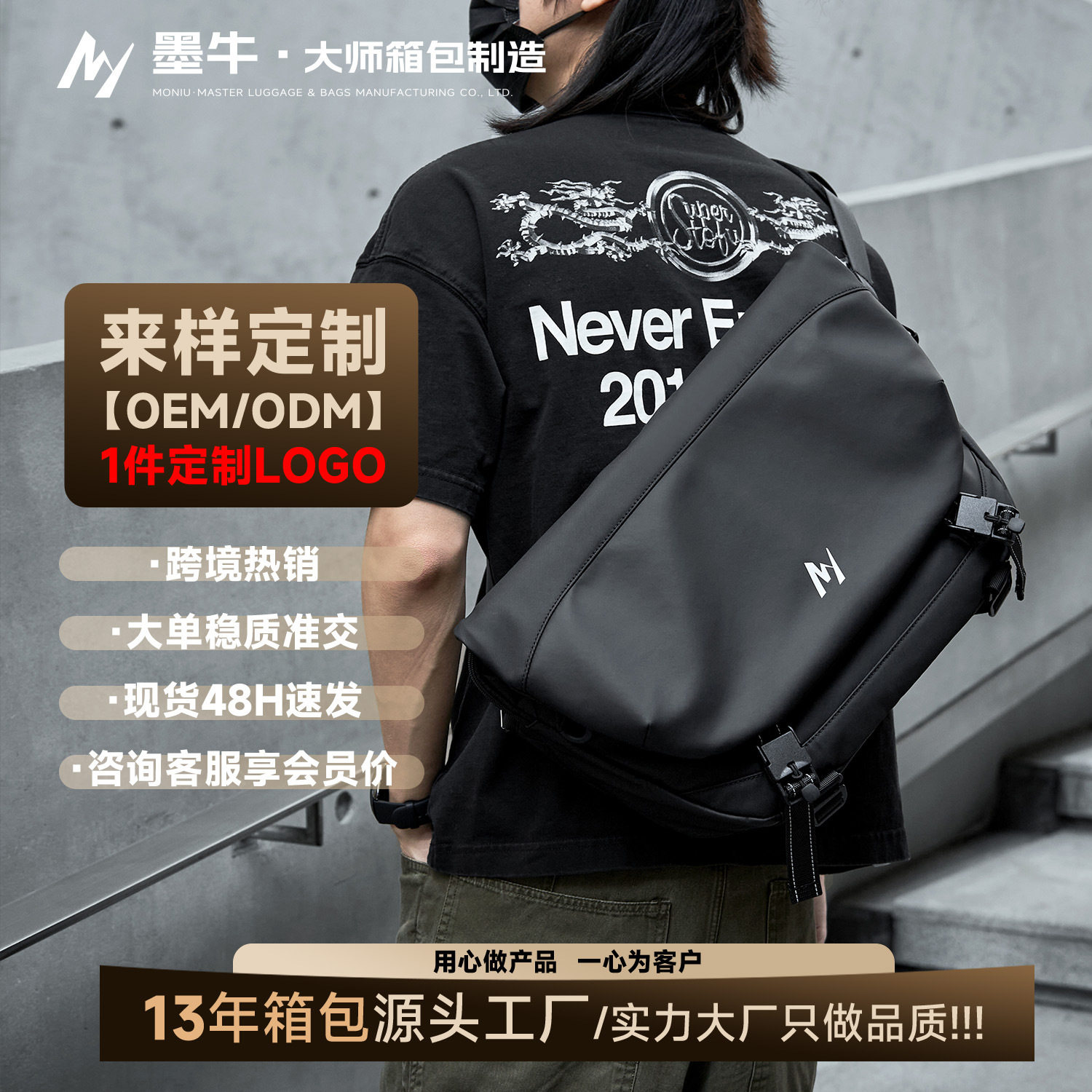 跨境单反防震相机包大容量单镜筒摄影耐磨斜挎包数码邮差包防泼水