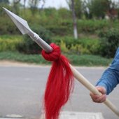 红缨枪 霸王枪长矛枪杆不锈钢枪头器械长兵器武术枪未开刃 长枪