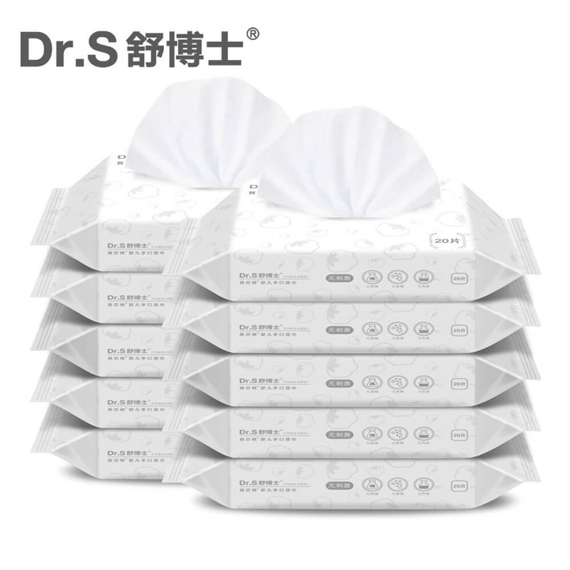 舒博士婴儿湿巾新生儿宝宝手口专用儿童湿纸巾10抽*10包|msdalam kategori lampin/Xihu/makan/push pelarik, Wipes - dari Buy2taobao.com untuk memberikan perkhidmatan ejen Taobao profesional membeli