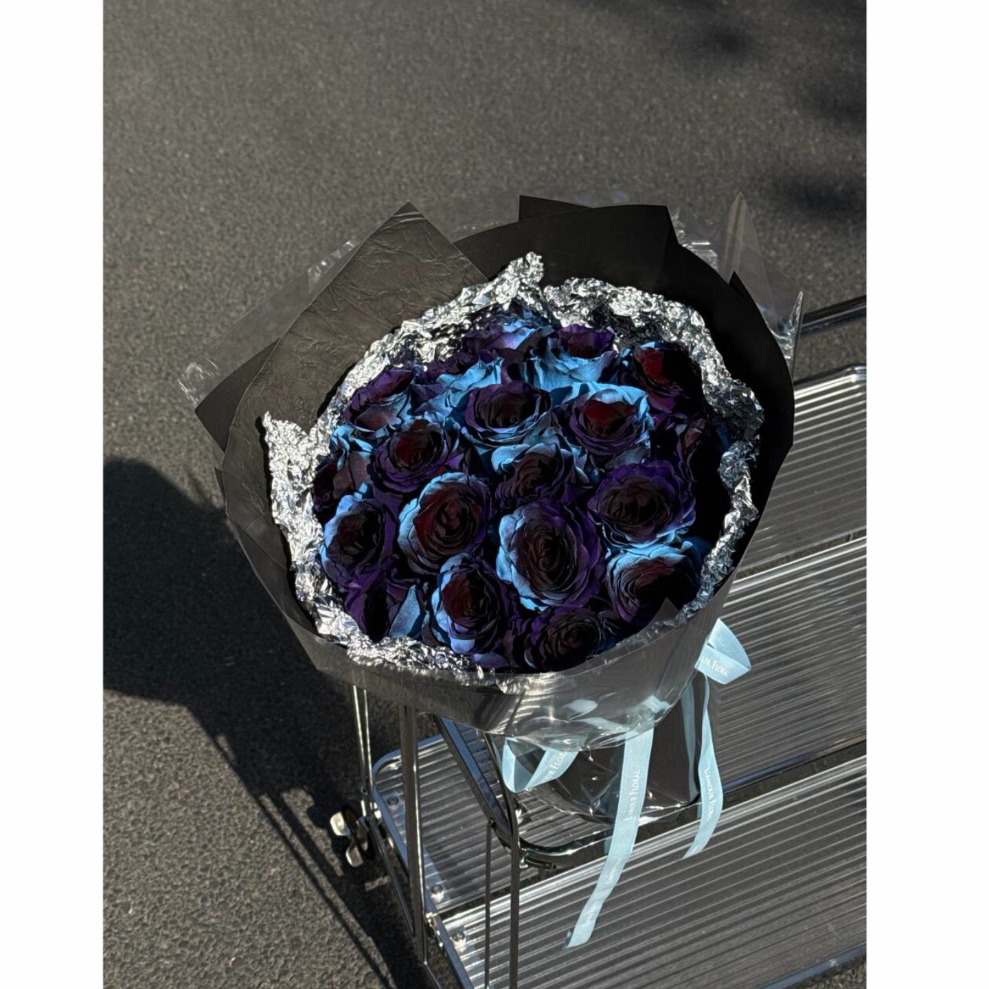 厄瓜多尔进口玫瑰鲜花花束宇宙星河星空上海同城配送女友生日礼物