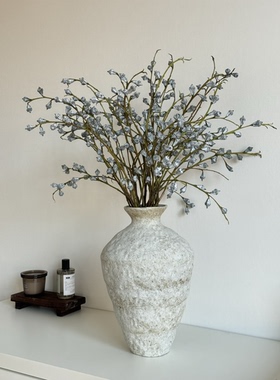 尤加利果干花花束客厅天然风干真花干果树枝花瓶插花侘寂风摆件