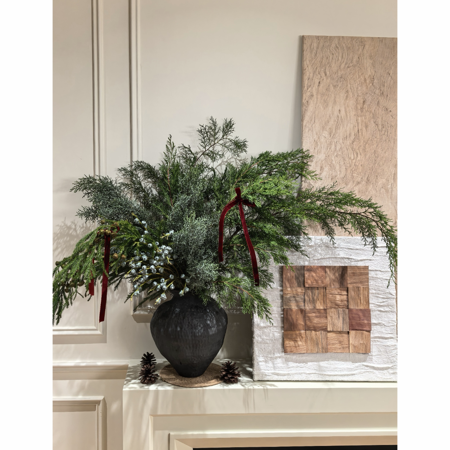 新鲜松枝鲜切枝花束组合真花搭配鲜花家用插花桌面装饰年宵花,节庆用品/礼品,圣诞装饰品,淘宝优惠券,粉丝福利购,淘宝优惠卷