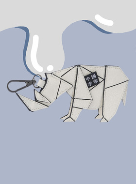 中国李宁正品春夏潮流音乐节走秀系列时尚精致钥匙扣 ABJS033