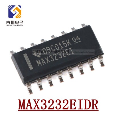 MAX3232EI MAX3232 MAX3232EIDR 封装SOIC-16 收发器 全新 原装