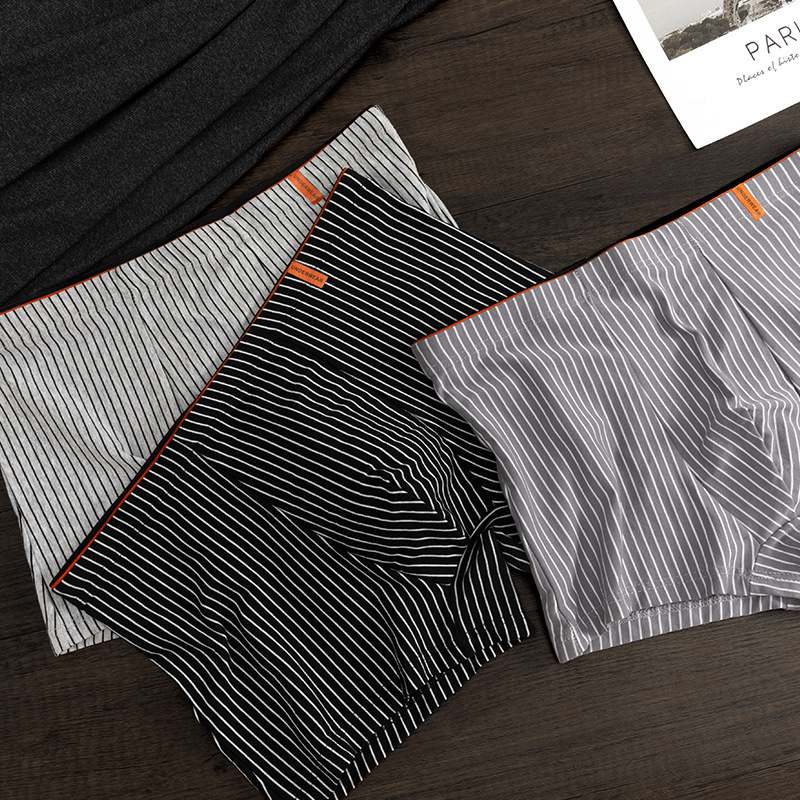 男士内裤新疆棉抗菌平角裤青少年