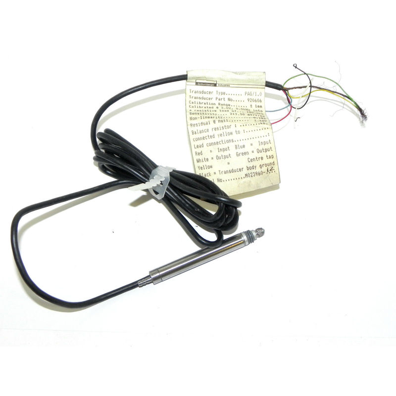 SOLARTRON 920606 GAUGING TRANSDUCER PROBE PNEUMATIC M023960-