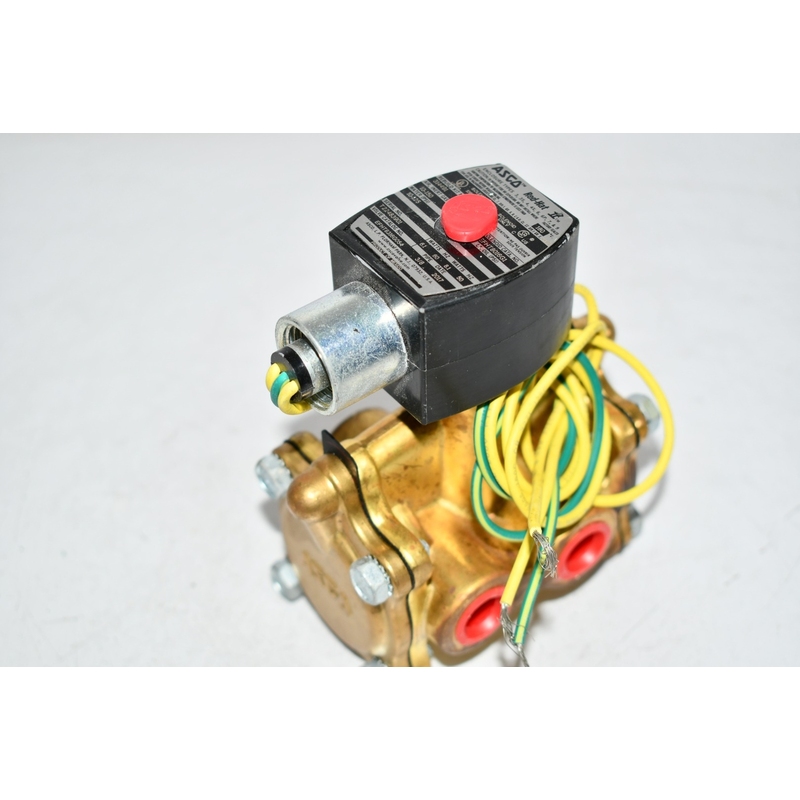 全新 Asco EFHT8316G054 红帽电磁阀 3/8 英寸 120 伏 10-125 PSI