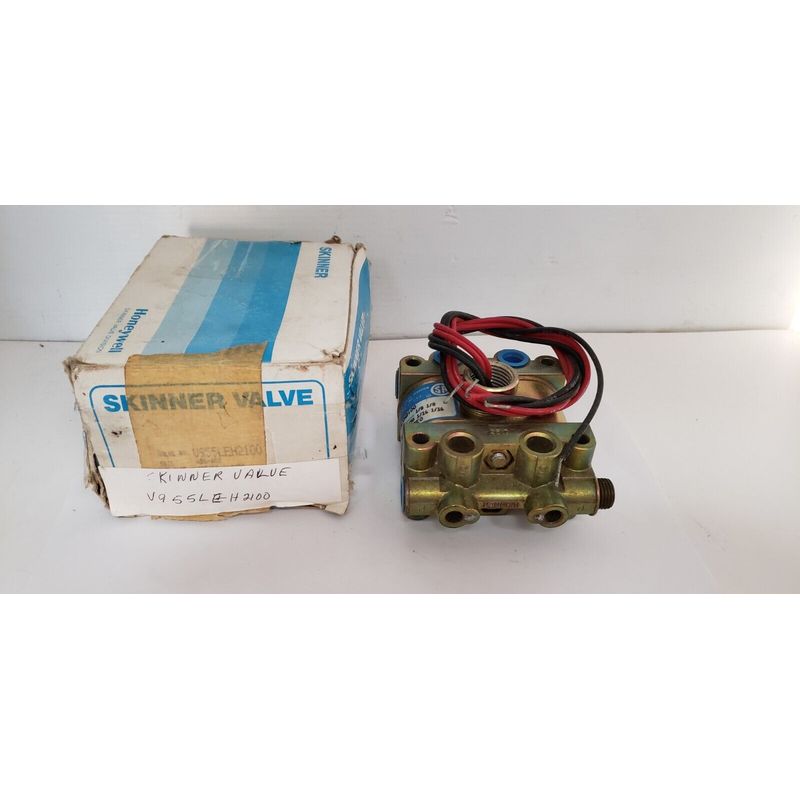 SKINNER V955LEH2100 SOLENOID气门,100PSI,120/60 110/50,20瓦