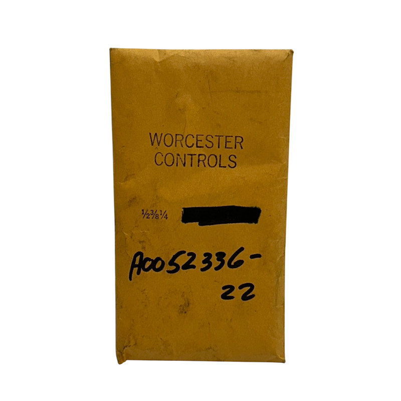 WORCESTER CONTROLS A0052336-22 / A005233622 球阀座椅和密封套