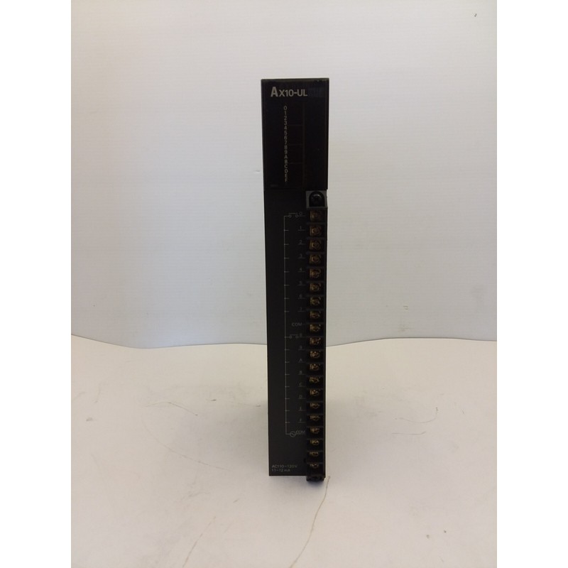 三菱 AX10-UL 可编程式可编程控制单元输入模块 110-120VAC 11-12
