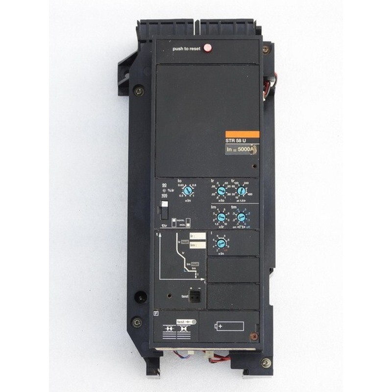 Merlin Gerin Str 58U IN=5000a Elektrisch Reise Kontrolle Sch