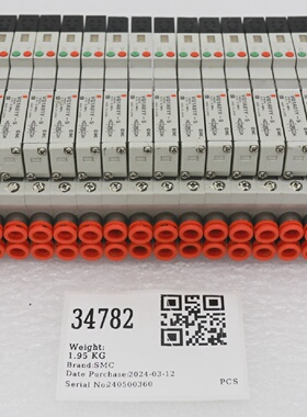 34782 SMC 16SLOT PENUMATIC MANIFOLD VV5Q1116DAJ00294