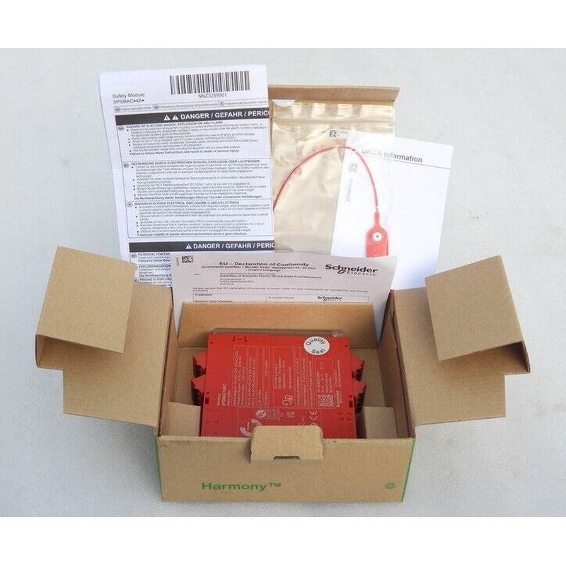 NOS NEW SCHNEIDER ELECTRIC HARMONY MODEL XPSBAC14AC SAFETY M