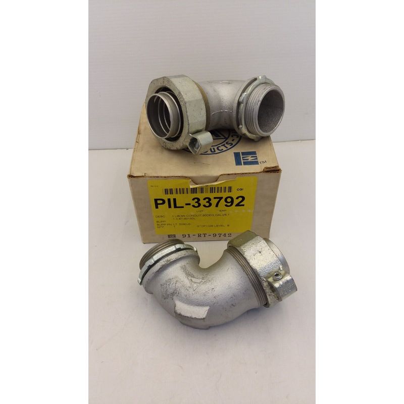 Appleton ST-90150L 连接器 1-1/2 英寸 90 度 带外部接地 LUGS