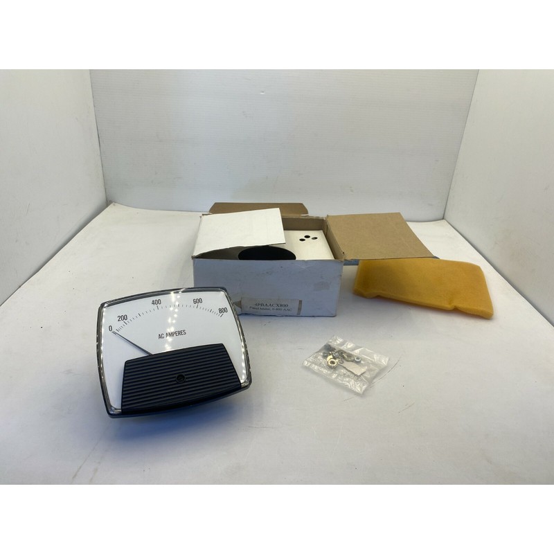 AC AMPERES 4PBAACX800 面板计量器 全新带盒