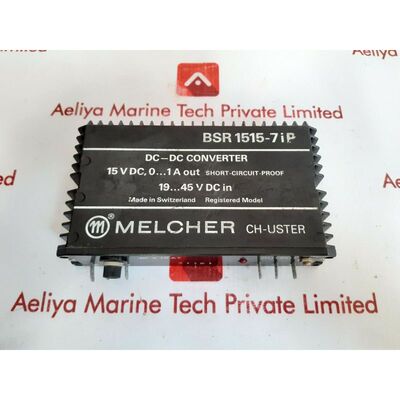 Melcher bsr 1515-7ip Convertisseur