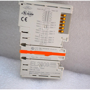 数字输出终端 通道 ETHERCAT VDC EL2809 BECKHOFF