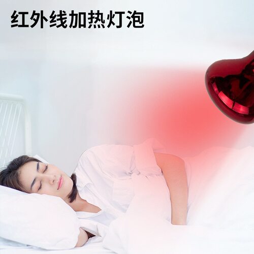 R63 60W红外线灯泡烤灯灯泡孵化动物保温加热取暖人体太空舱灯泡