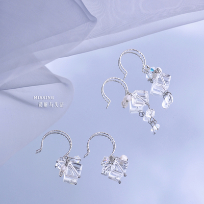 凝露误解与失语原创耳饰