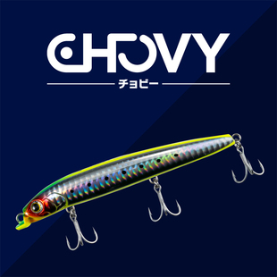 日本MARIA玛利亚新款鲈鱼饵浮水铅笔米诺假饵海钓船钓远投