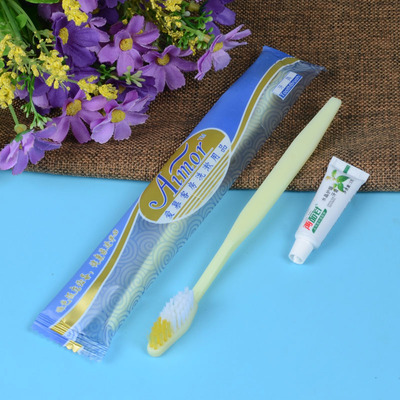 宾馆一次性牙刷牙膏酒店用品