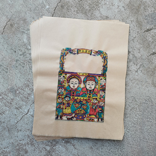 杨家埠木版年画灶王爷灶君灶神贴厨房仿古宣怀旧古法工艺手工印制