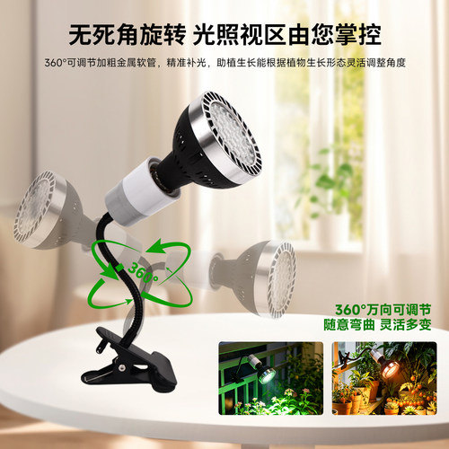 P30全光谱植物补光灯E27螺口帕灯
