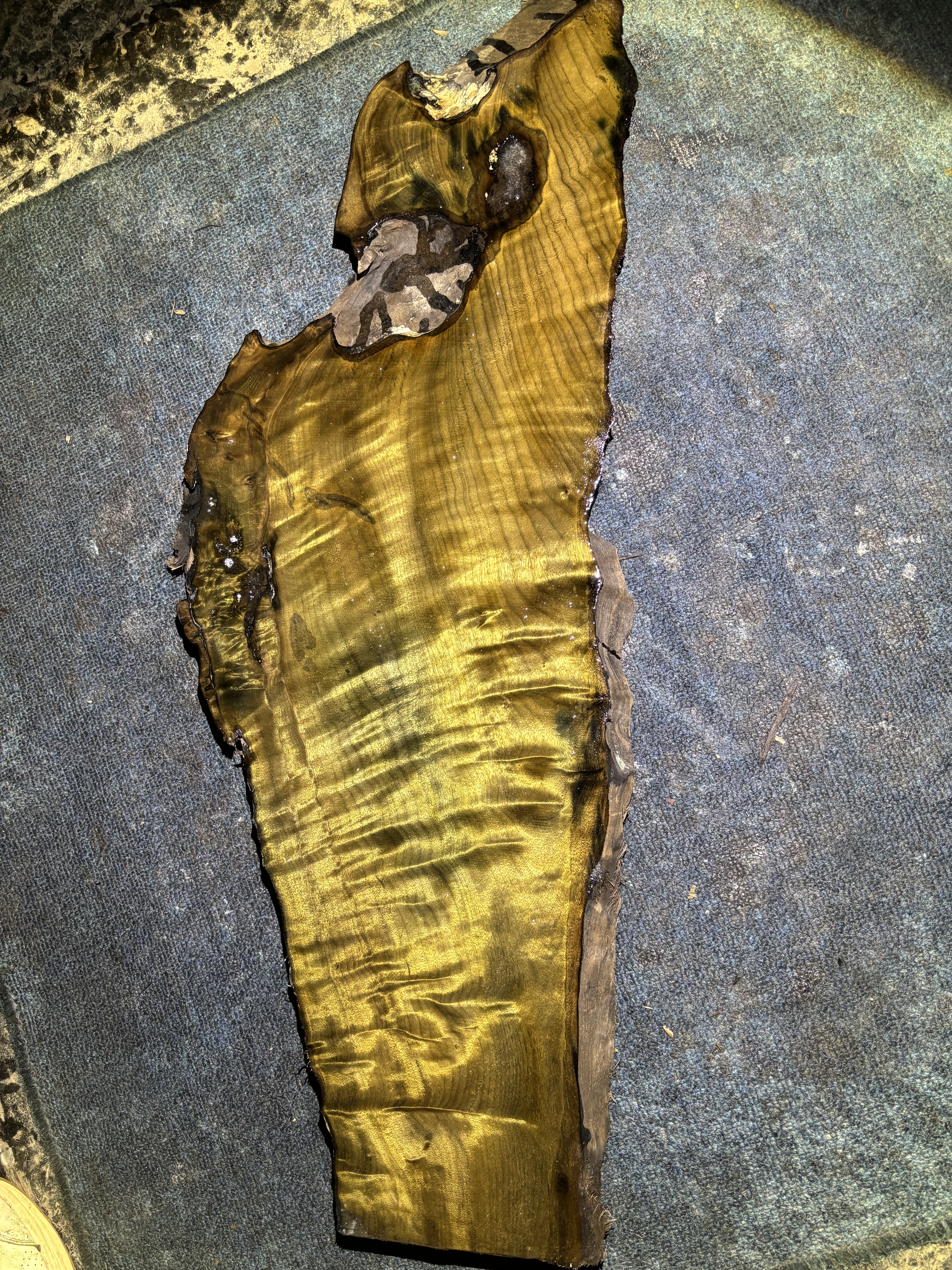 阴沉金丝楠乌木料小叶桢楠香味保真正品水波纹茶盘镇尺板料四川料