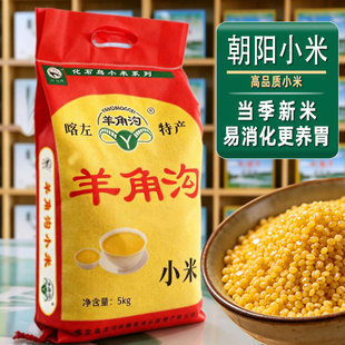 喀左羊角沟小米10斤袋装包邮化石鸟2025年新小米煮粥早餐当季新米