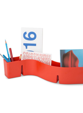 sort瑞士Vitra现代创意桌面文具收纳盒S-Tidy办公学习塑料文具框