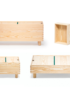 sort英国Established&Son板条箱柜子茶几储物收纳柜CRATE SERIES