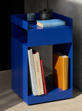 sort丹麦&Tradition多功能移动旋转推车茶几床头柜储物收纳柜SC73