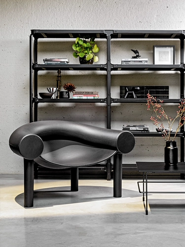 Сортировать итальянское магическое повседневное кресло Круг Круг Современное минималистское минималистское балкон балкон на открытом воздухе Sam Son Son